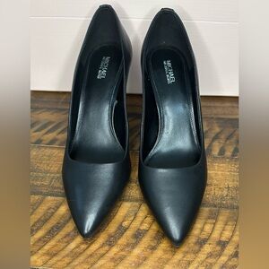 Michael Kors Black Leather Heels